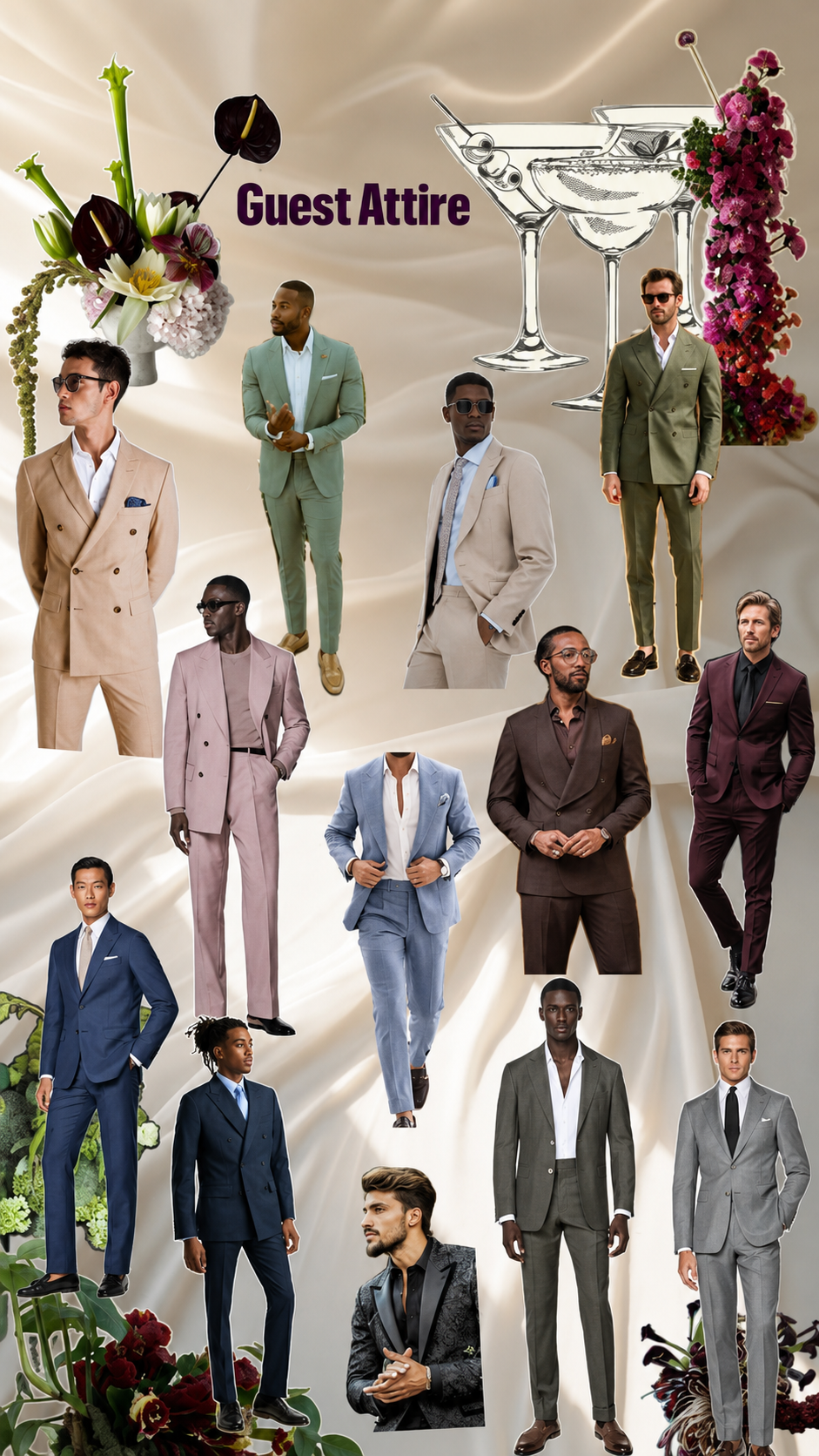 High tea — gents attire inspiration